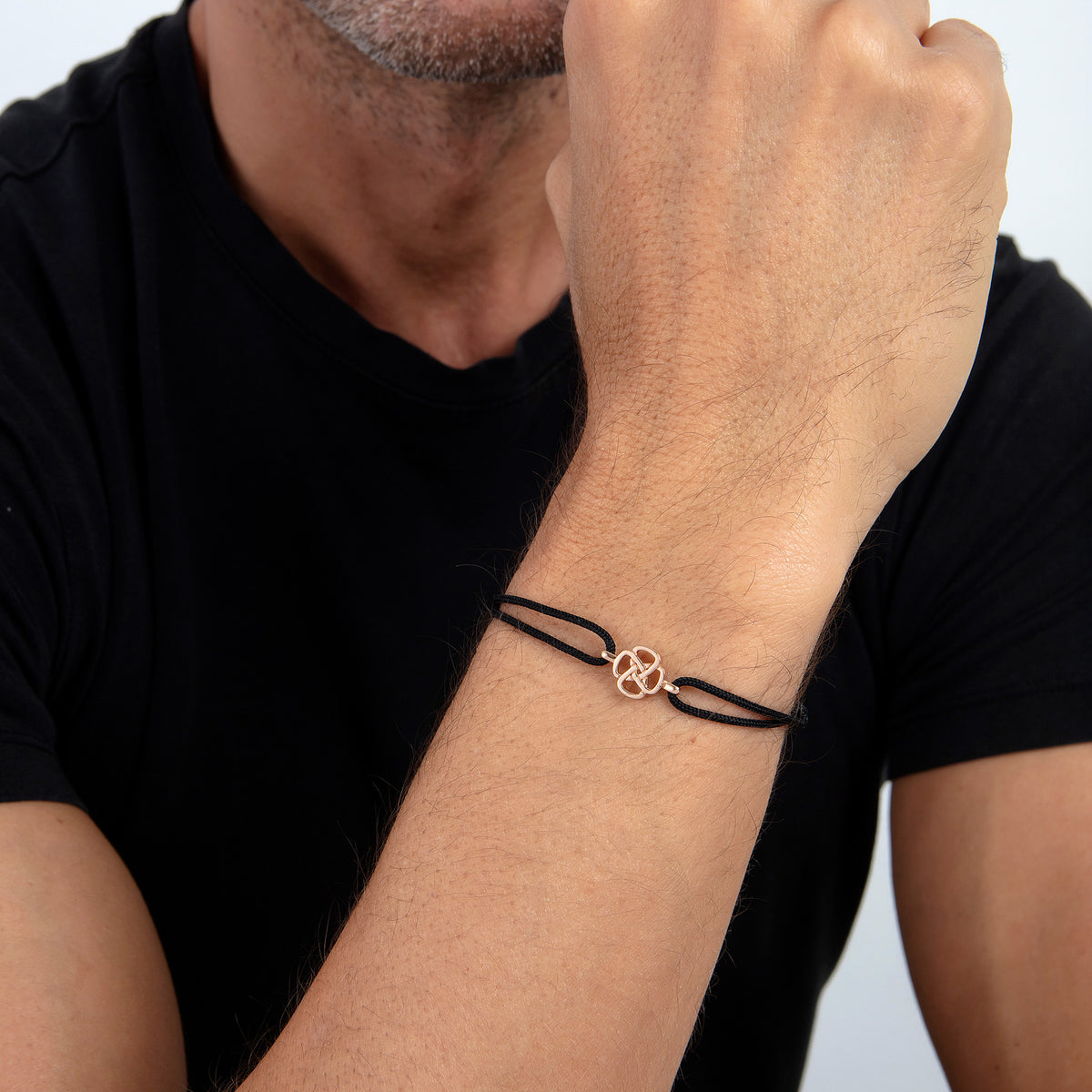 Eternity Knot Bileklik Rose