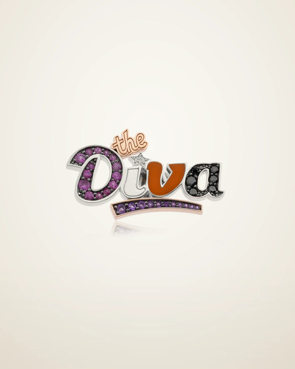 Motto Broş - The Diva